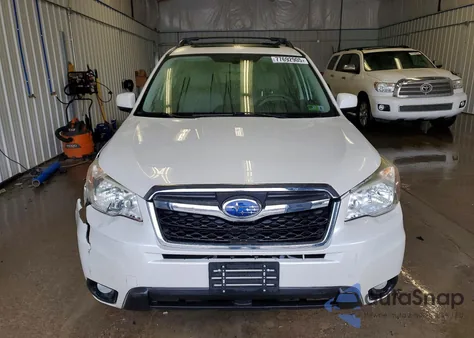 2015 Subaru Forester 2.5I Limited z USA, uszkodzony, nr VIN JF2SJAHC1FH508886
